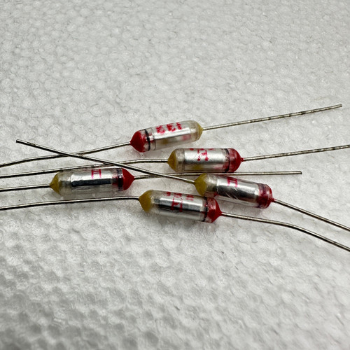 132pf Axial Polystyrene Capacitor 630V 3% .13nf