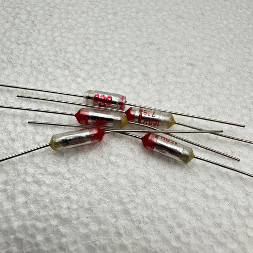 715pf Axial Polystyrene Capacitor 160V 3% .715nf