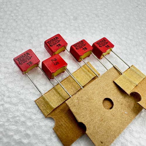 5 PACK WIMA MKP2 .0047uf 63V 2.5% Metallized Polypropylene Film Capacitors 4n7 4.7nf 4700pf