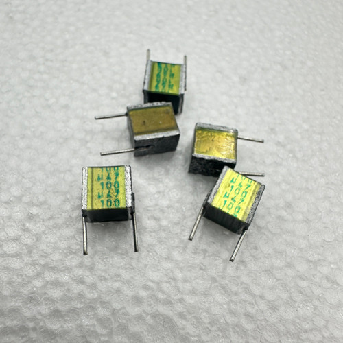5 PACK Siemens MKC3 .47uf 100V 5% Metallized Polycarbonate Film Capacitors 470nf