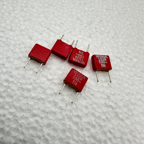 5 PACK Wima FKS-2 .0015uf Film Capacitor 1500pf 1.5nf