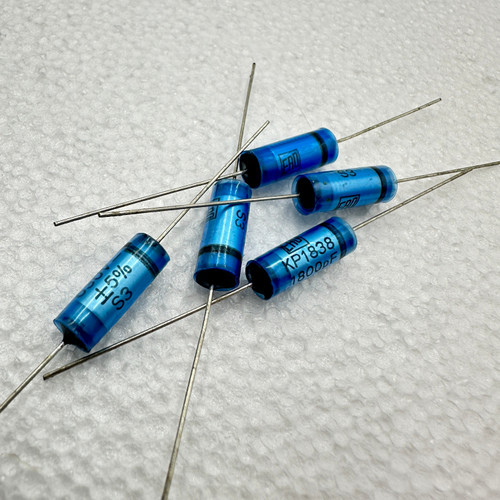 5 PACK ERO KP1838 1800pf 630v 5% Axial Polypropylene Capacitors 1.8nf 1n8 .0018uf