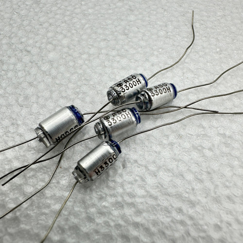 3300pf 3.3nf Axial Polystyrene Capacitor 63V 3% 3n3 3.3nf .003uf