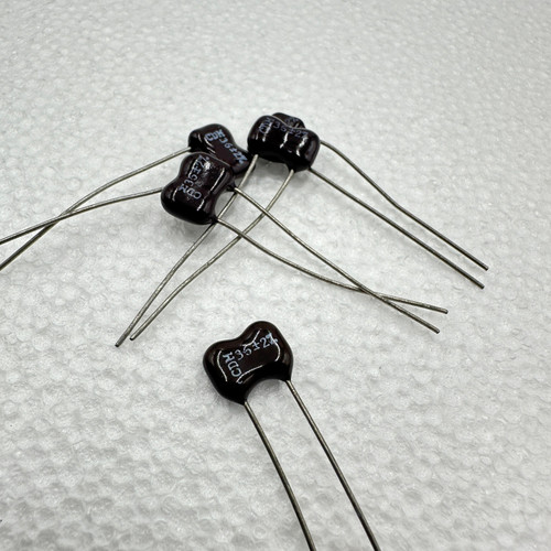 5 PACK 36pf 500v 2% Silver Mica Capacitors CDE .036nf