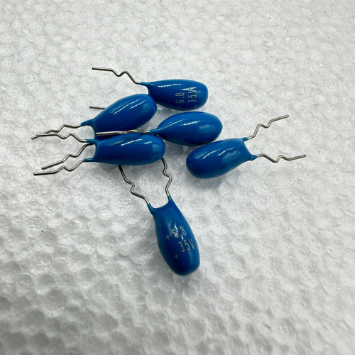 6.8uf 35v 20% Radial Tantalum Capacitor 6n8 6800pf .0068uf