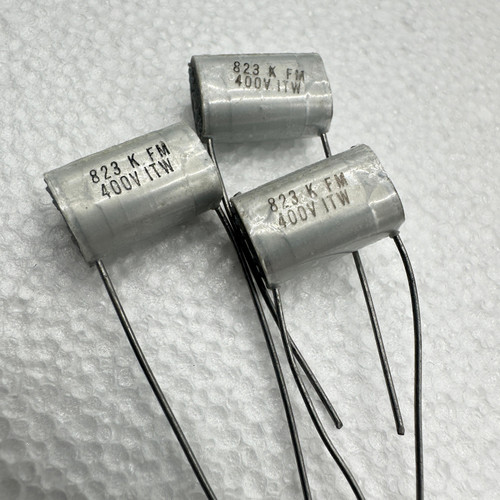 ITW Paktron FM .082uf 400V 10% Polyester Film & Foil Capacitors 82nf