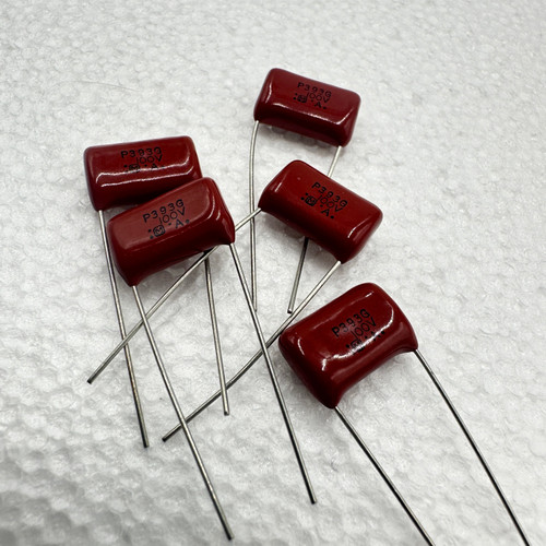 5 PACK Panasonic .039uf 100v 2% ECQ-P Polypropylene Film Capacitors 39nf