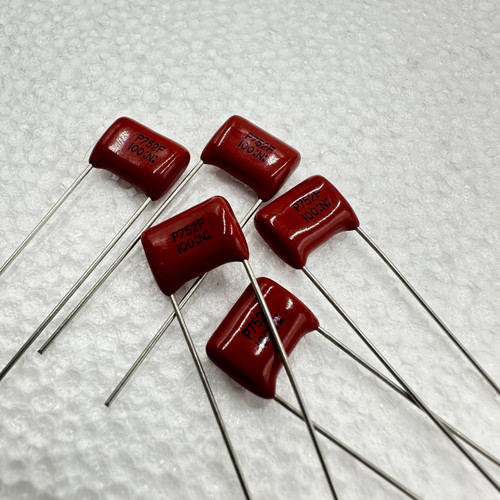 5 PACK Panasonic 7500pf 100v 1% ECQ-P Polypropylene Film Capacitors 7n5 7.5nf .0075uf