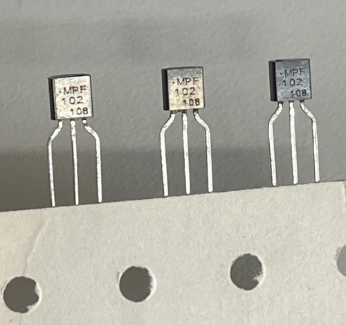 MPF102 Transistor FET On Semi (Reel Stock)