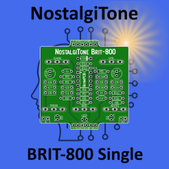 NostalgiTone BRIT-800 is the Marshall style Preamp that started it all!