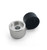 Aluminum Knob, Large, Vertical Knurl