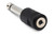 Adapter 3.5 mm TRS to 1/4 in TS