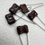 5 PACK 3300pf 500v 2% Silver Mica Capacitors Sangamo 3n3 3.3nf .003uf