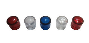 LED Lenses, Low Profile, 5mm Plastic