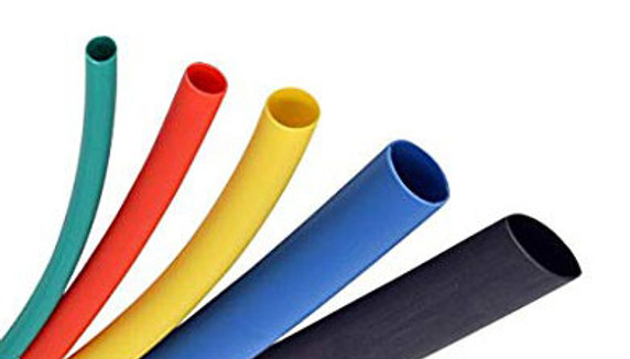 Heat Shrink - Colors  1/2" [.5] diam. - 1 ft.