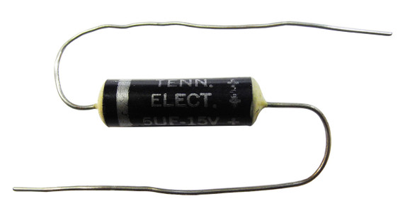 Tenn-Cap 5 µF. 15V Axial