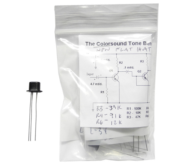 Transistor Set - TB Pro MK II NPN "Flat Hat"
