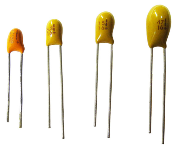 Dipped Tantalum 1 µF- 47 uF (35V)