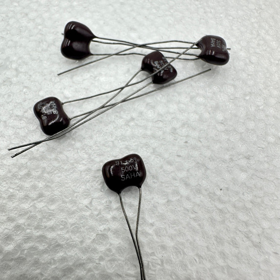 91pf 500v 5% Silver Mica Capacitors Saha .091nf