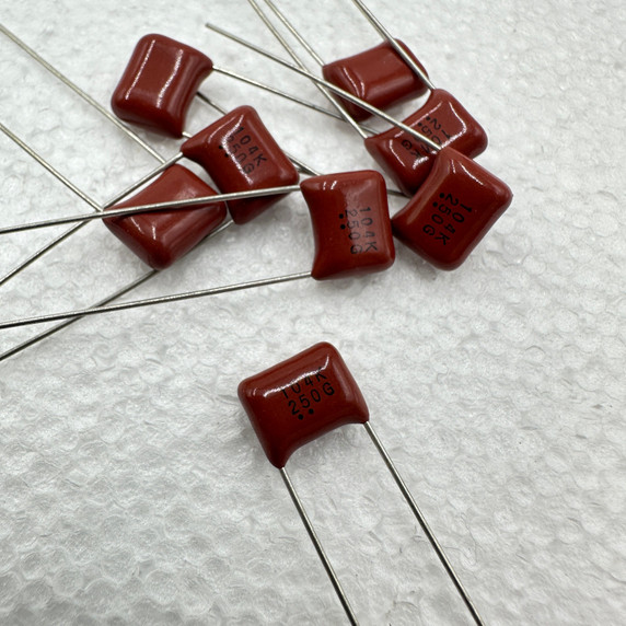 5 PACK Panasonic .1uf 250v 10% ECQ-E Film Capacitors 100nf