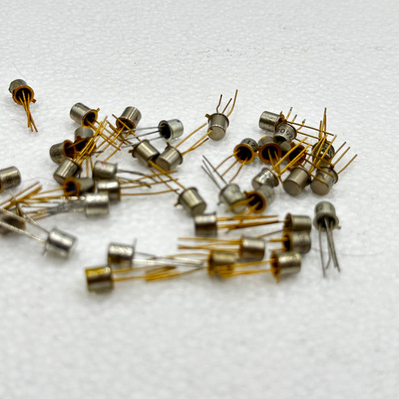 SET OF 40: TO-18 Misc Silicon Transistors - R&R