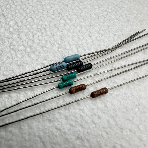 RN55C - MULTIPLE VALUES Metal Film Resistors 1/10w Rating 1/4W Size Military Spec