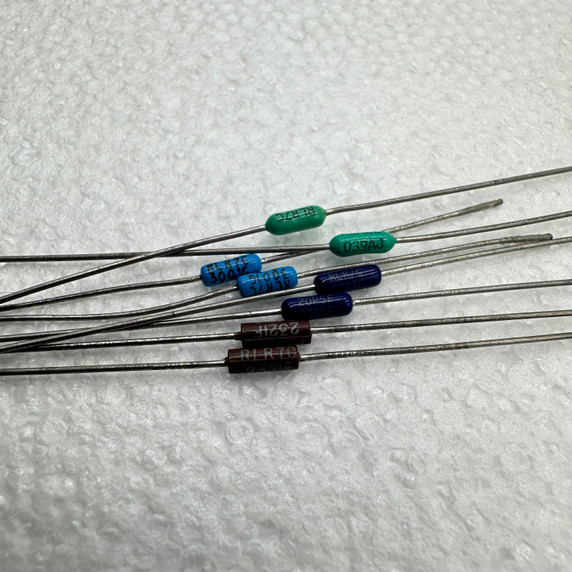 RLR7 / RLR07 - MULTIPLE VALUES: 10.5K-442K 1/4w Military Spec Metal Film Resistors Non-Inductive