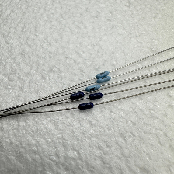 RNC50 - MULTIPLE VALUES - 1/10w Rating 1/8w Size Military Spec Metal Film Resistor Low Noise