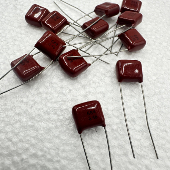 10 PACK Panasonic .68uf 63v 5% ECQ-V Film Capacitors 680nf