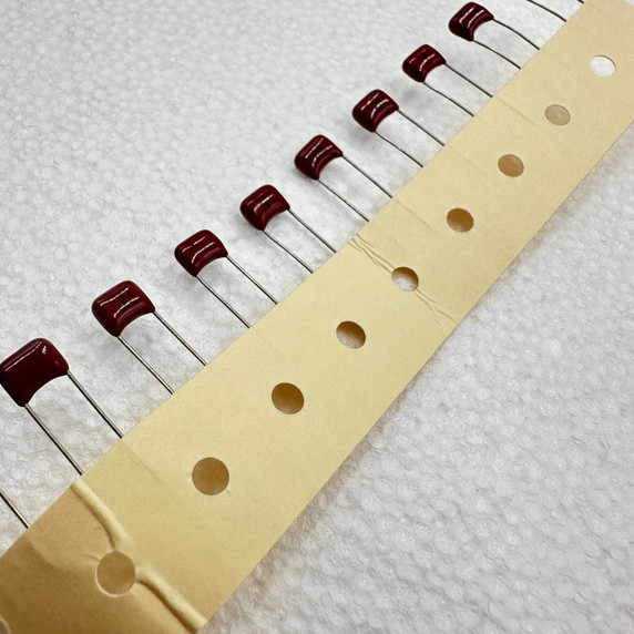 10 PACK Panasonic .12uf 50v 5% ECQ-V Film Capacitors on Tape 120nf