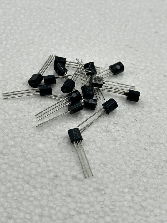 3 Pack BC182LA TI High Gain NPN Fuzz Silicon Transistor Texas Instruments