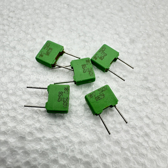 5 PACK ERO .001uf 250v 5% MKT1817 Metallized Polyester Film Capacitors 1nf 1000pf