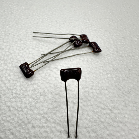 5 PACK 22pf 300v 5% Silver Mica Capacitors CDE .02nf