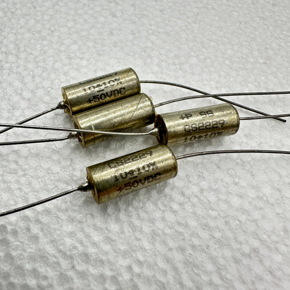 10uf 50V 10% Military Spec Tantalum Capacitor NOS