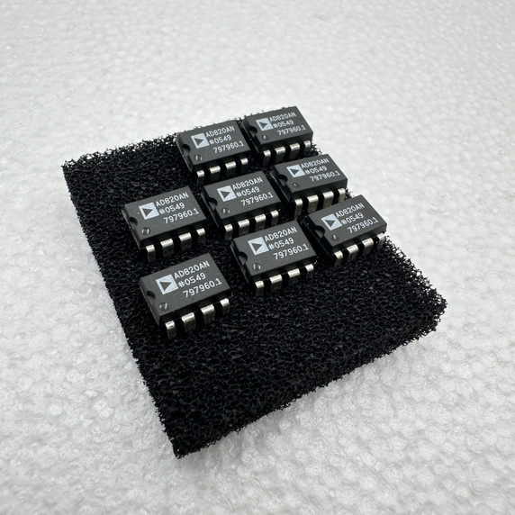 AD820AN Single Supply R2R FET Input Single Audio Op-Amp AD Analog Devices AD820