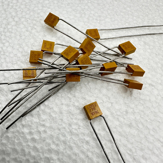 CK05 100pf 200v 10% Ceramic Capacitors Kemet .1nf
