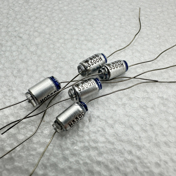 3300pf 3.3nf Axial Polystyrene Capacitor 63V 3% 3n3 3.3nf .003uf