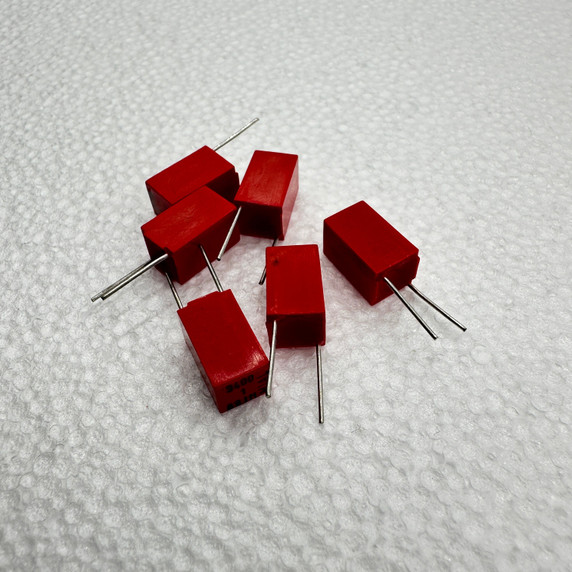 MIAL 3400pf 63v 1% 605 Series Polystyrene Box Capacitor 3.4nf .0034uf 3n4