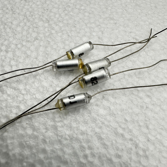 820pf Axial Polystyrene Capacitor 63V 5% .82pf