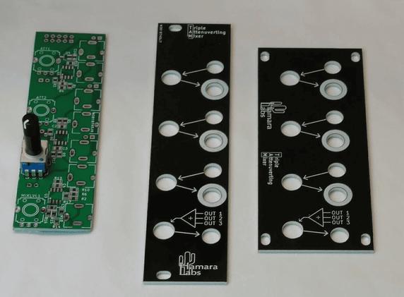 Hamara Labs Triple Attenuverting Mixer