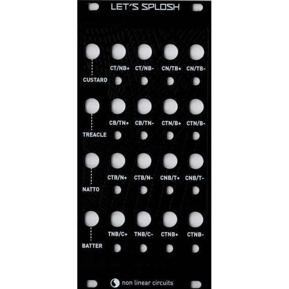 NLC1071 Let's Splosh - synthCube NLC1071 Let's Splosh - synthCube