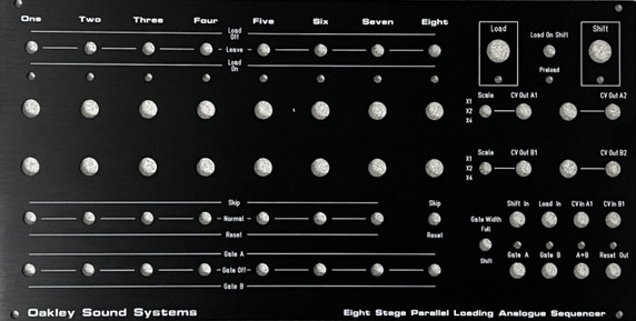 Euro Sequencer Oakley Modular