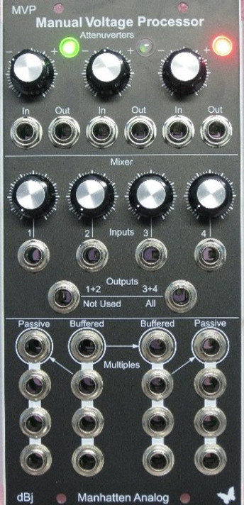dBj Brian Dunn Manhattan Analog Manual Voltage Processor (MA MVP)