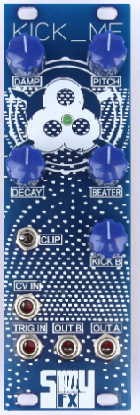 Image of Snazzy FX Kick Me Eurorack Module