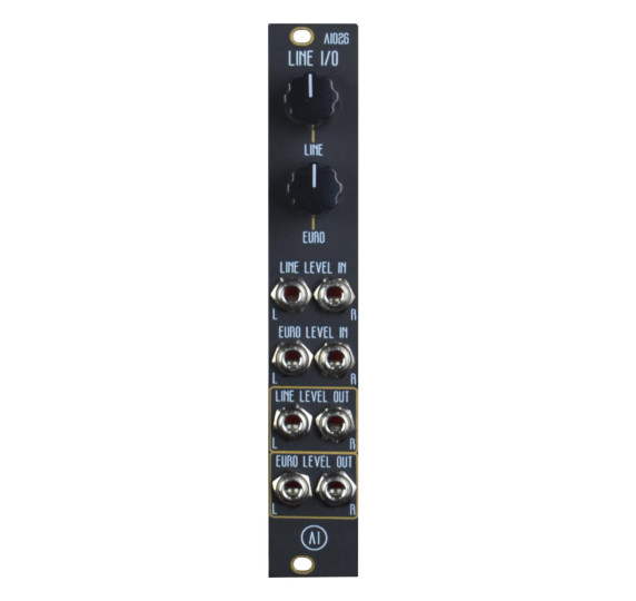 AI026 Line I/O Interface with black panel