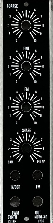 MOTM-310 uVCO (dotcom/MU/5U Format)