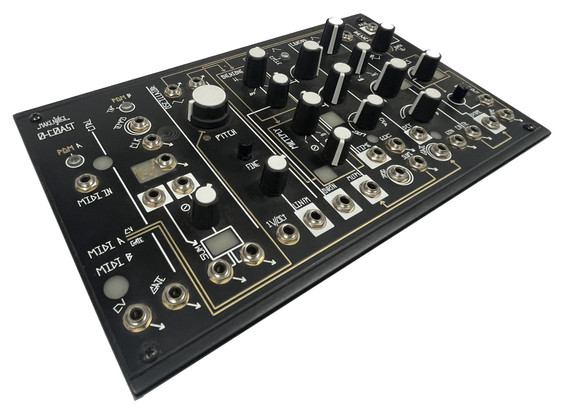 The 0-COAST music synthesizer is a single voice patchable synthesizer. Its name reflects the fact that it utilizes techniques from both the Moog and Buchla paradigms