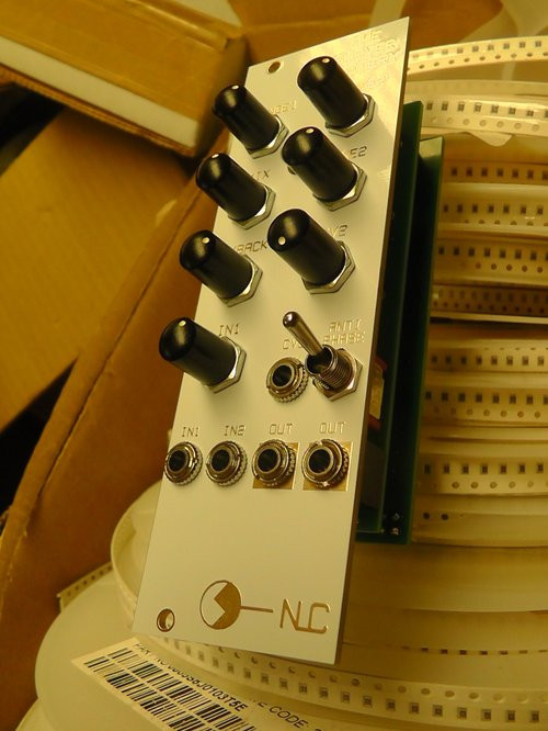 The Shaver Mystery module contains two BBD based Flanger circuits. One is set by a pot, the other is voltage controlled