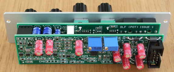 The Oakley Discrete Ladder Filter (DLF) is my reworking of the classic 1960’s low pass filter module.