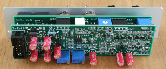 The Oakley Discrete Ladder Filter (DLF) is my reworking of the classic 1960’s low pass filter module.